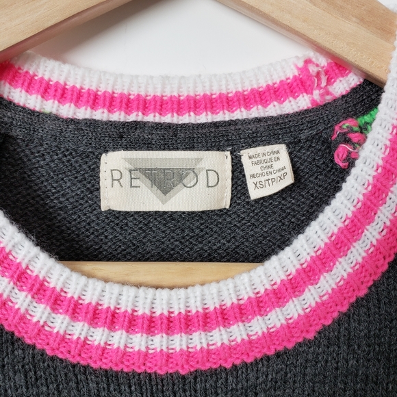 Retrod Ugly Holiday Sweater - Sz XS - Picture 5 of 9